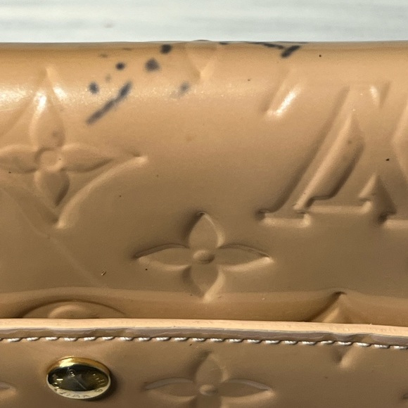 GENUINE LOUIS VUITTON Monogram Vernis Sarah Wallet - Picture 6 of 6